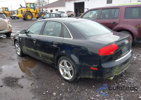2008 Audi A4 2.0T из США, поврежденный, VIN WAUDF78E08A046102
